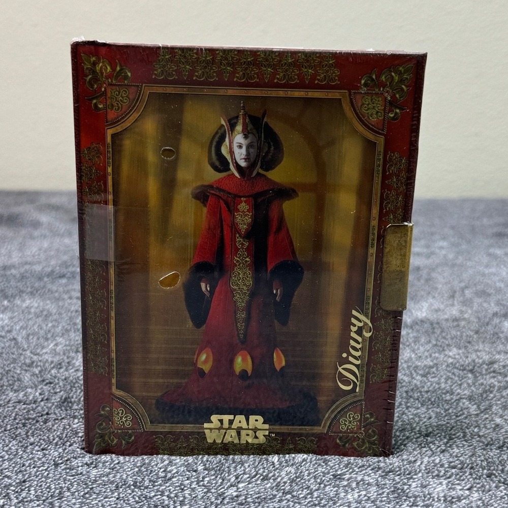 Star Wars Queen Amidala Locked Diary Vintage 1999 Episode I Factory Sealed New